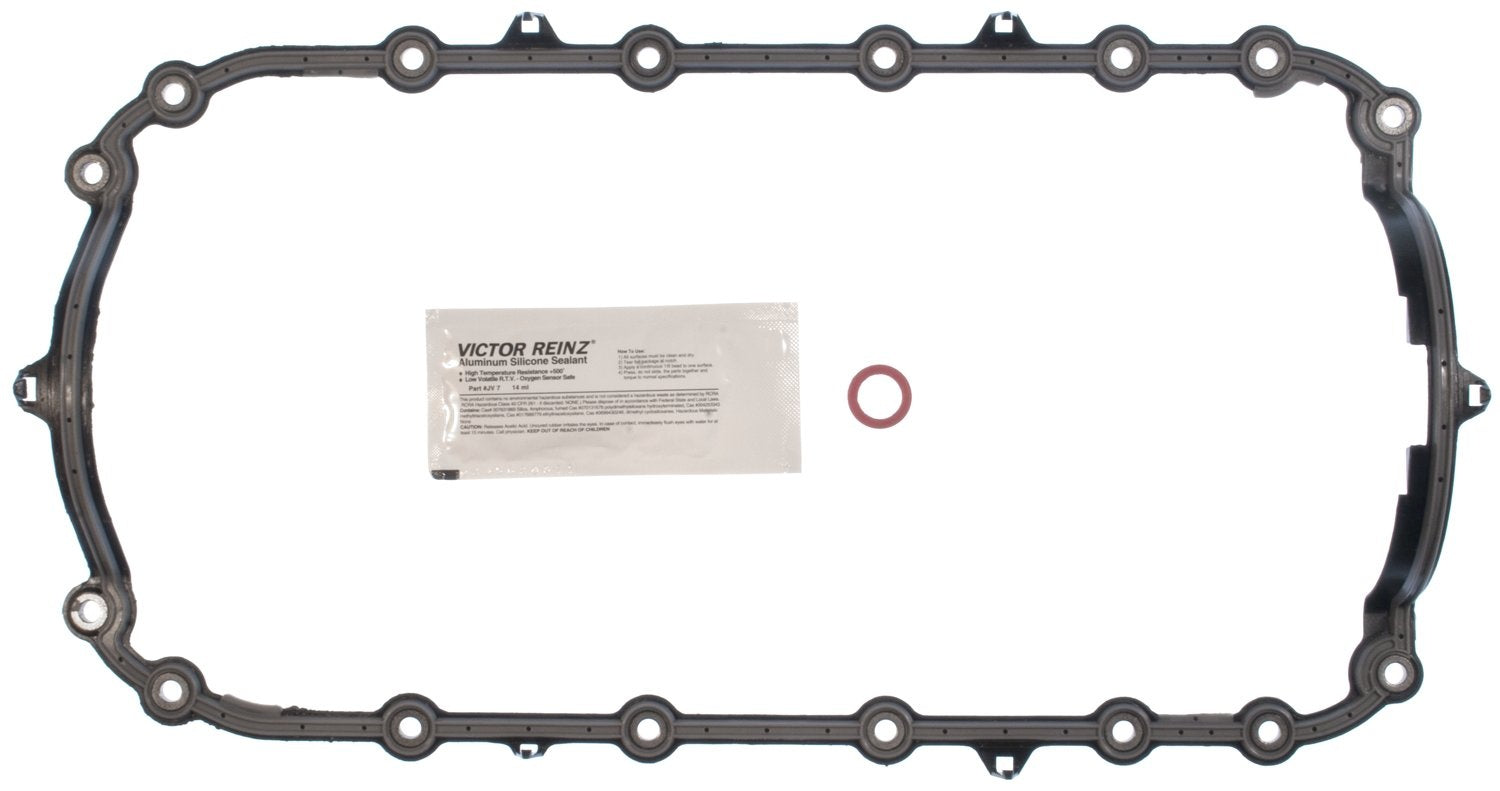 MAHLE Engine Oil Pan Gasket Set  top view frsport OS32251