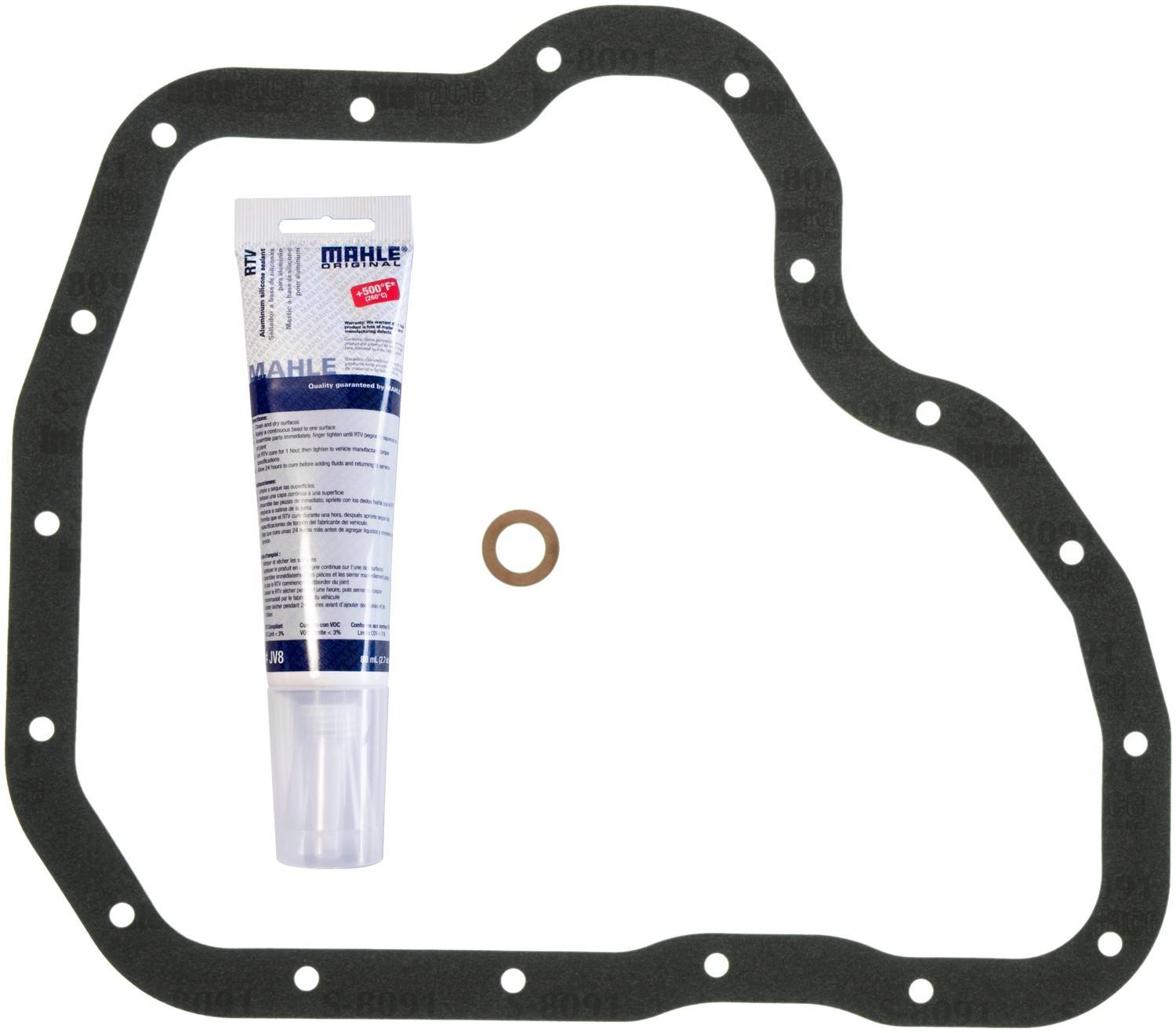 mahle engine oil pan gasket set  frsport os32284