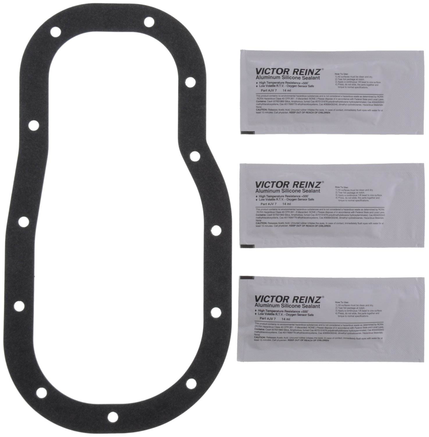 MAHLE Engine Oil Pan Gasket Set  top view frsport OS32327