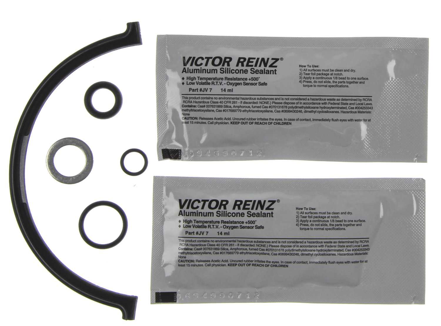 MAHLE Engine Oil Pan Gasket Set  top view frsport OS32396