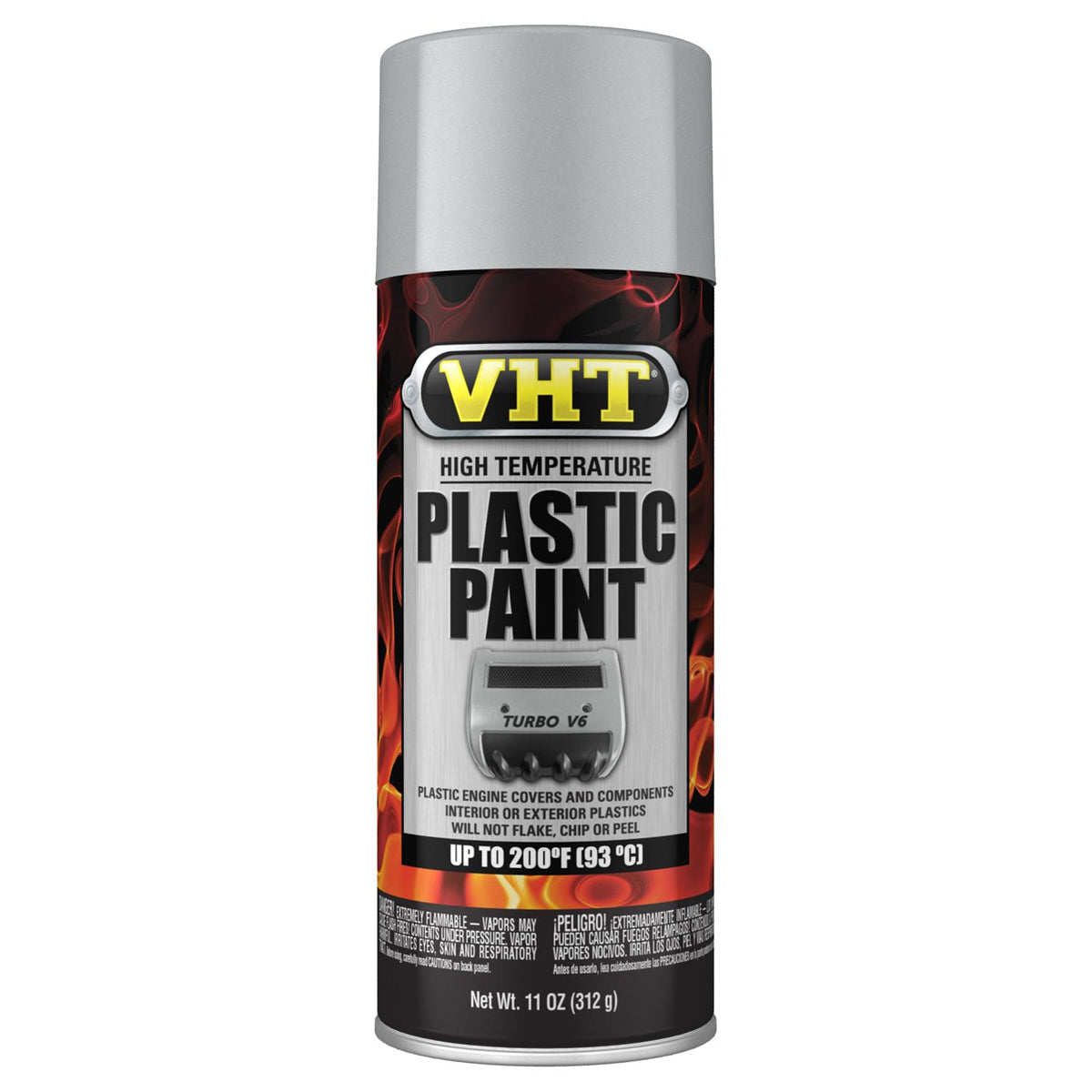 VHT High Temperture Plastic Paint Aluminum 11oz. VHTSP824