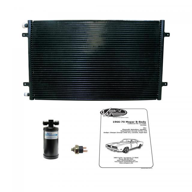 Vintage Air 66-70 Mopar B-Body Condenser w/Drier VIN051066