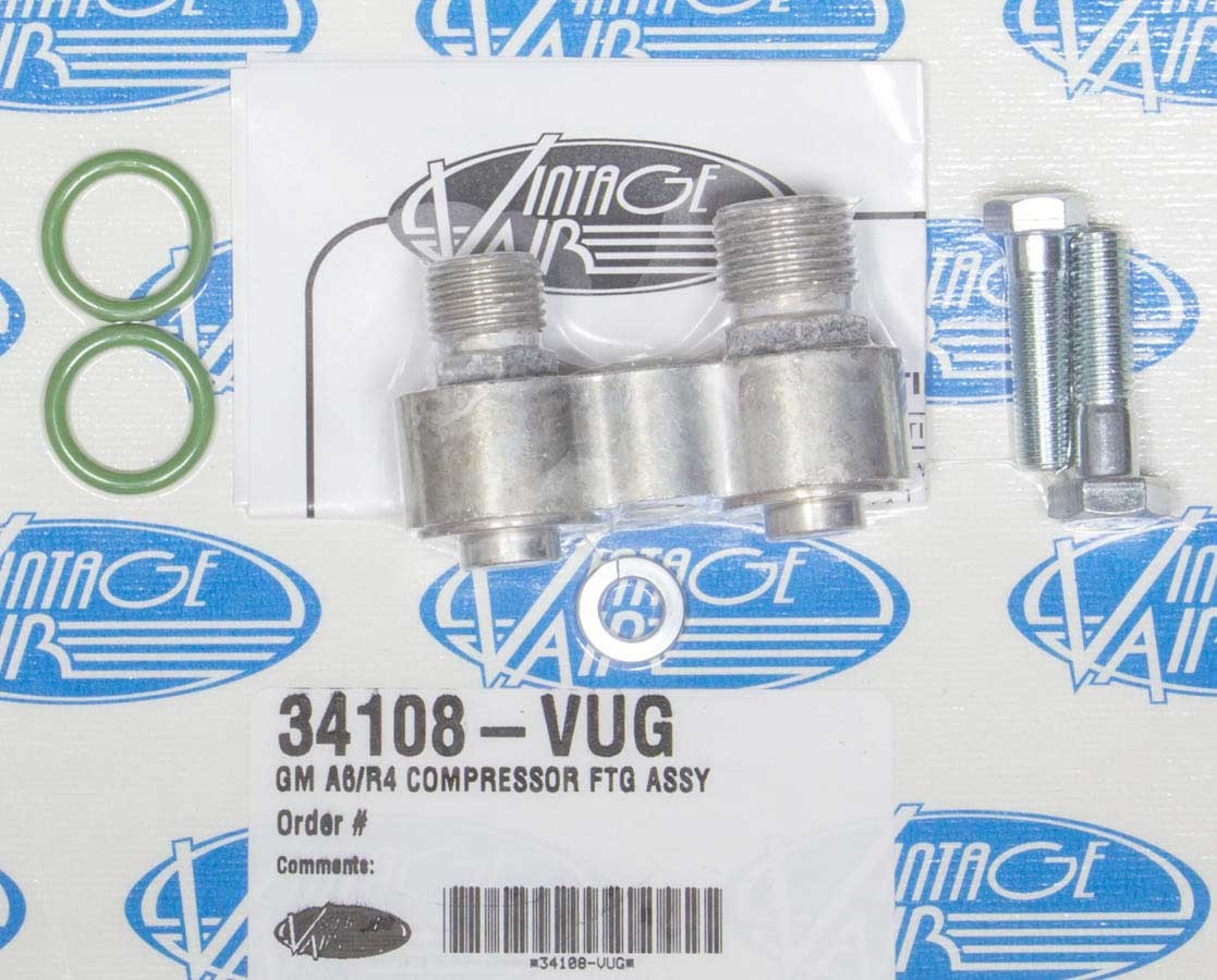 Vintage Air Compressor Fitting Assy VIN34108-VUG