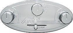 Vintage Air Gen II Streamline Contrl Panel VIN48104-RHQ