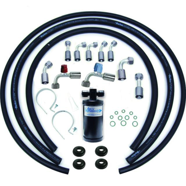 Vintage Air Hose Kit -10 Fitting Uni versal w/Drier VIN547004