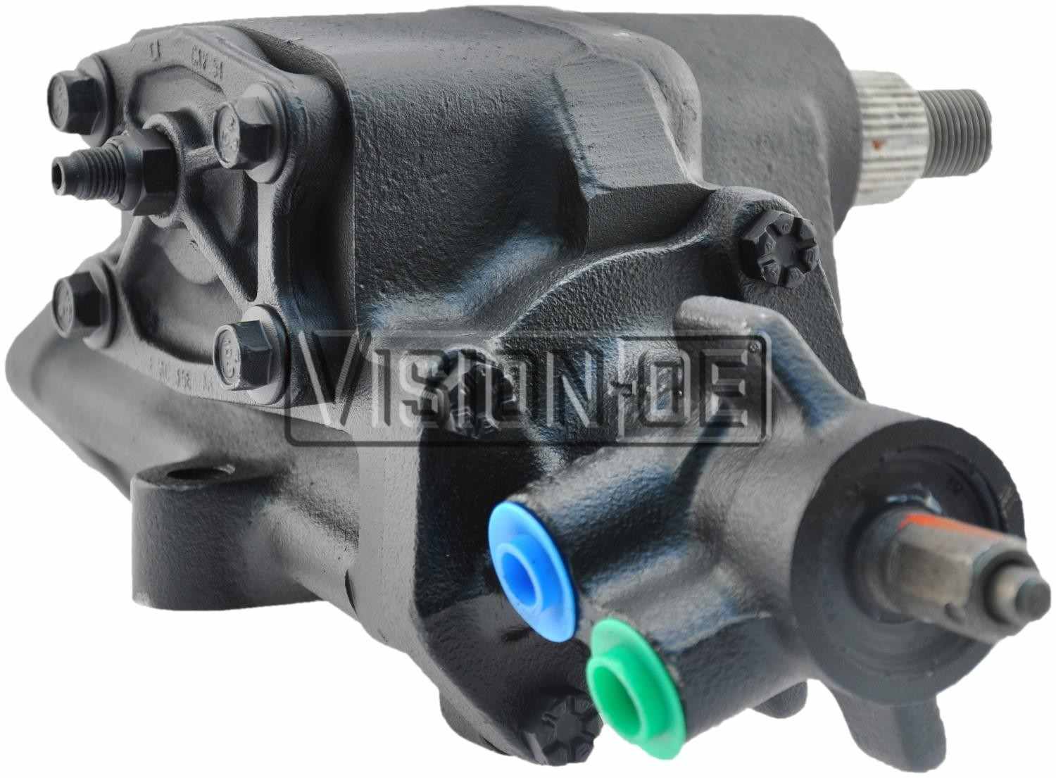 BBB Industries Remanufactured Power Steering Gear  top view frsport 501-0129