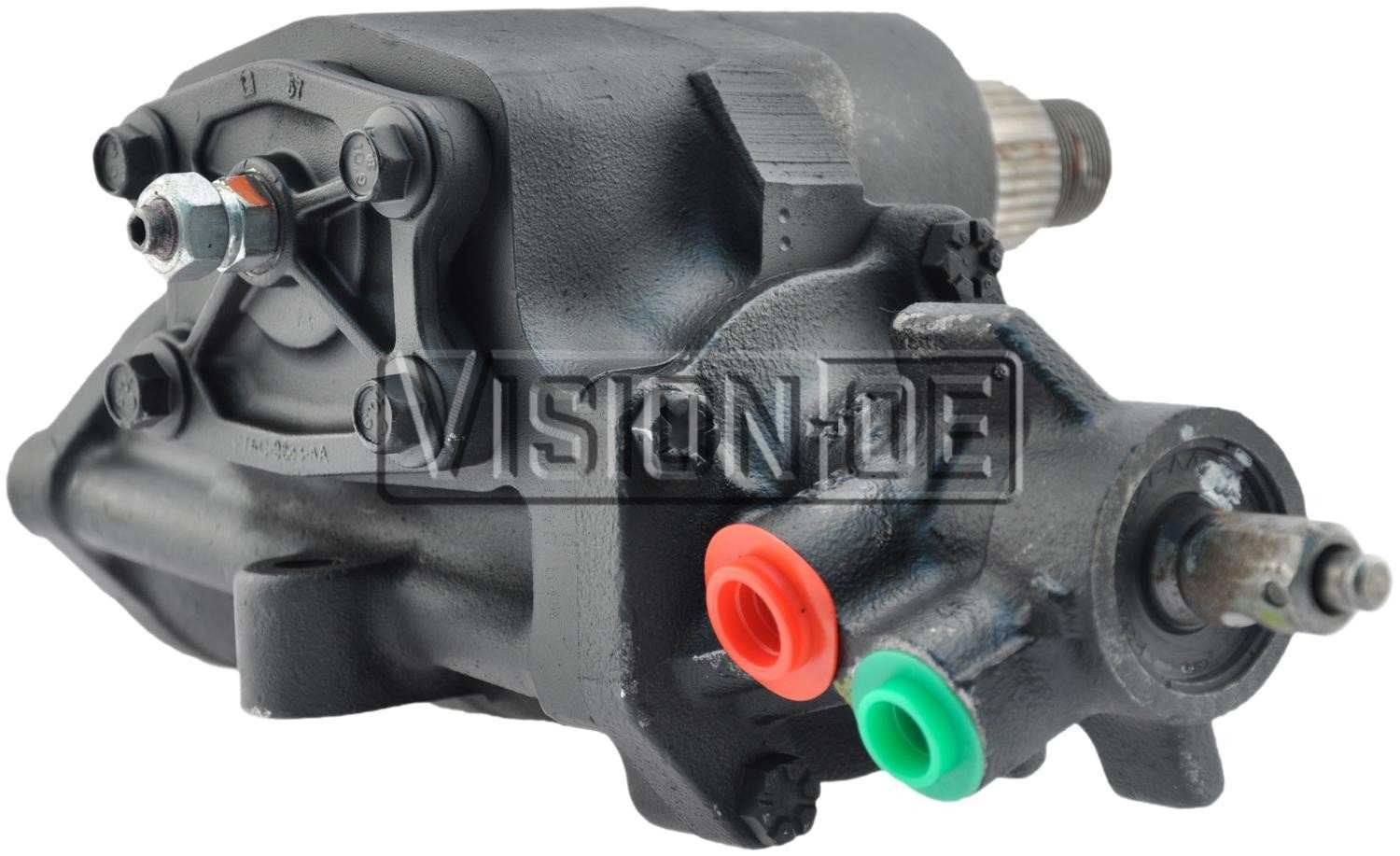 Vision OE Remanufactured Power Steering Gear  top view frsport 501-0130