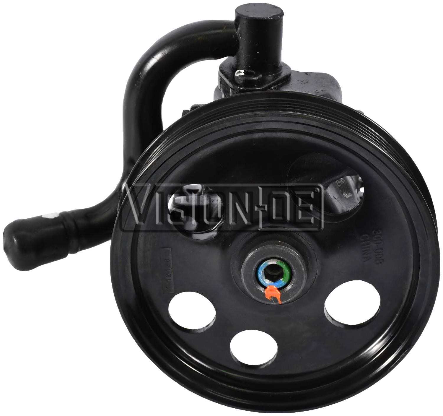 BBB Industries Remanufactured Power Steering Pump  top view frsport 712-0106A1