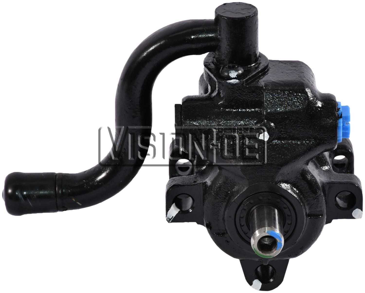 BBB Industries Remanufactured Power Steering Pump  top view frsport 712-0106