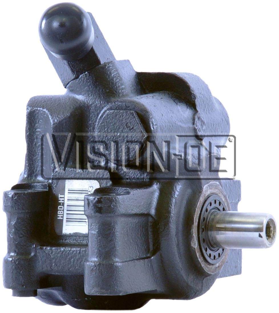 BBB Industries Remanufactured Power Steering Pump  top view frsport 712-0141