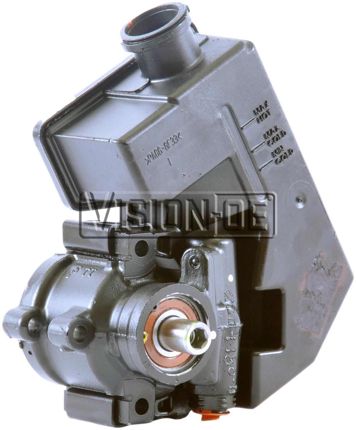 BBB Industries Remanufactured Power Steering Pump  top view frsport 733-75141