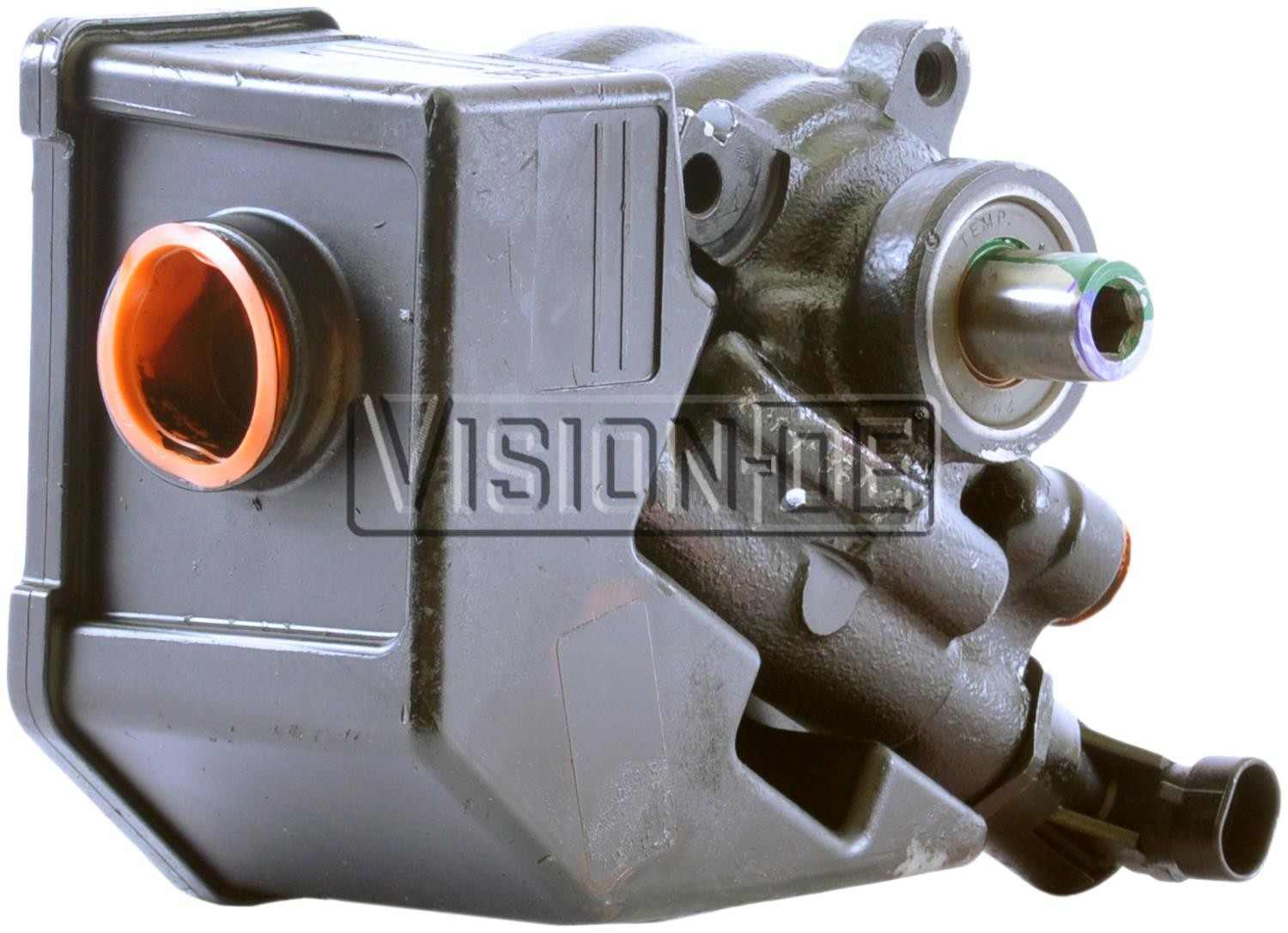 BBB Industries Remanufactured Power Steering Pump  top view frsport 734-64116P1