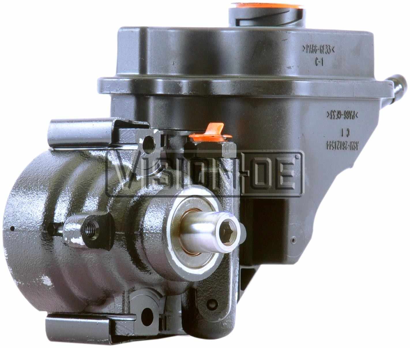 BBB Industries Remanufactured Power Steering Pump  top view frsport 734-77151