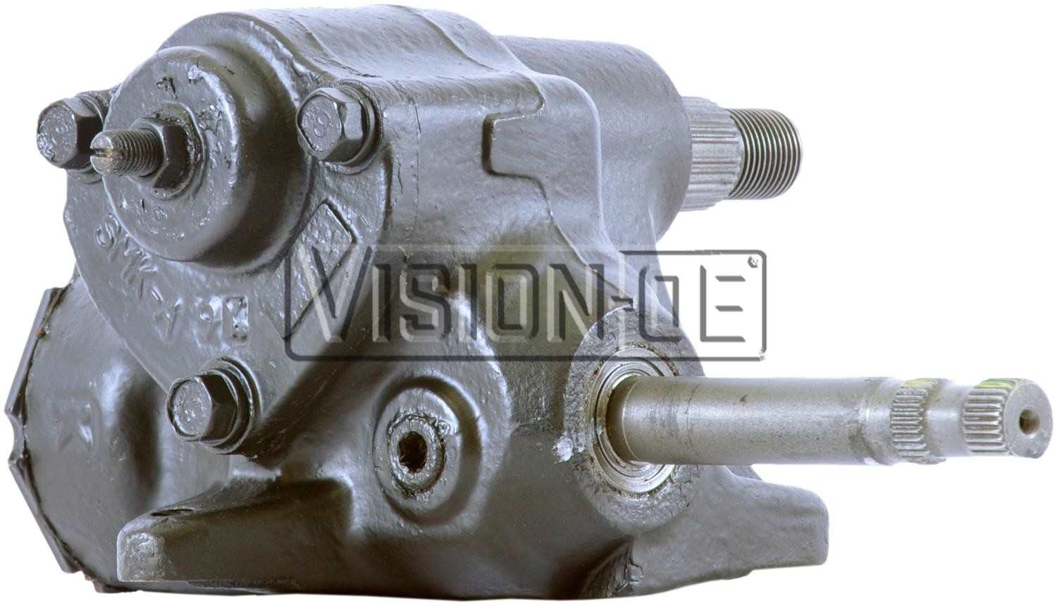 BBB Industries Remanufactured Steering Gear - Manual  top view frsport 801-0102