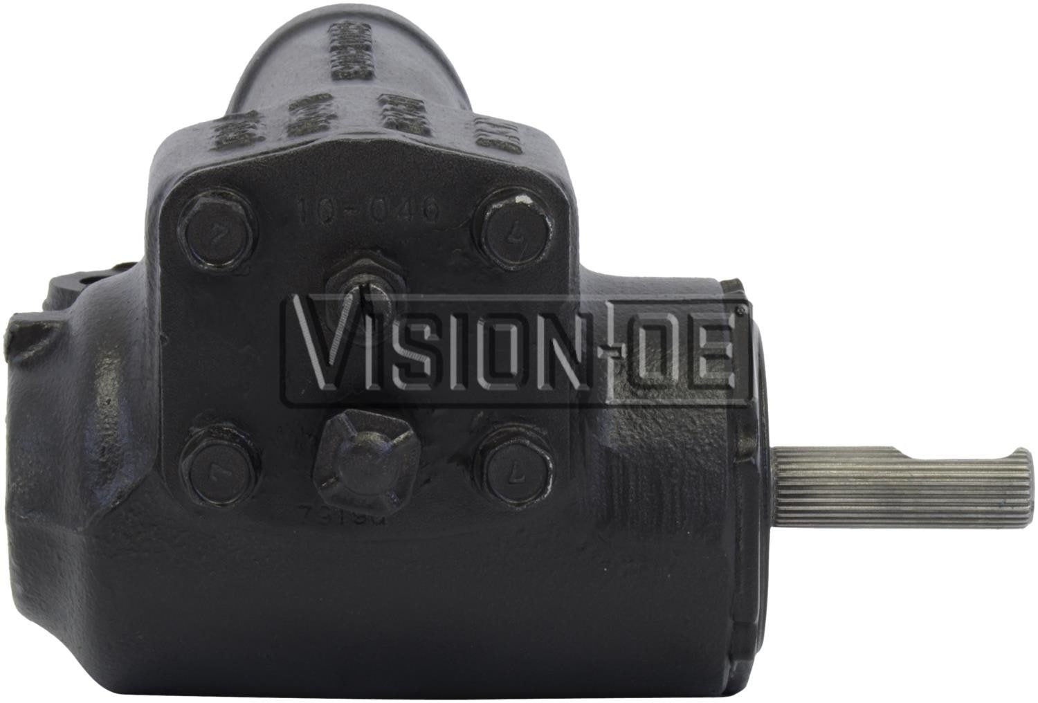 BBB Industries Remanufactured Steering Gear - Manual  top view frsport 813-0102