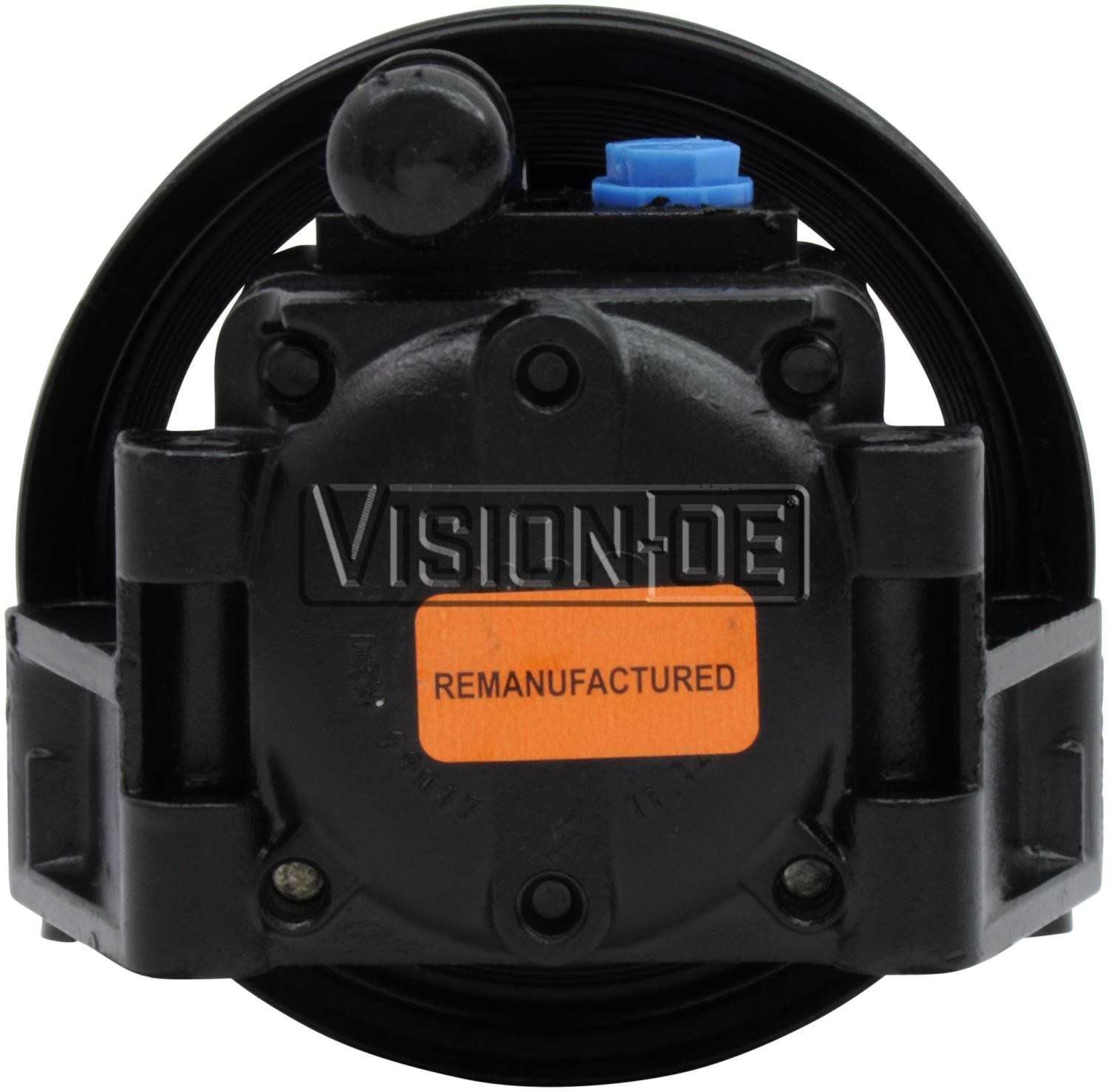 BBB Industries Remanufactured Power Steering Pump  top view frsport 910-0114