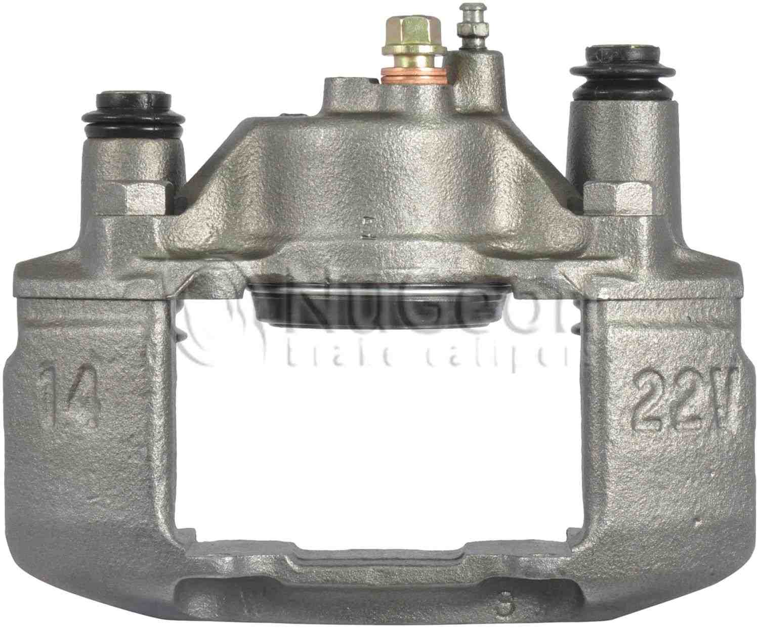 BBB Industries Remanufactured Disc Brake Caliper  top view frsport 97-01127A