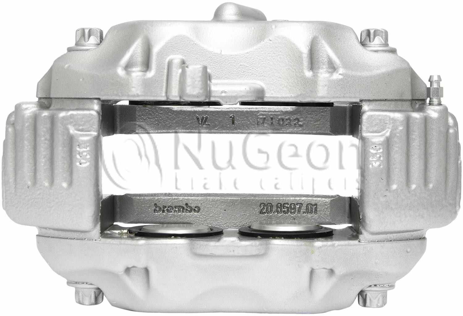 BBB Industries Remanufactured Disc Brake Caliper  top view frsport 97S02806A