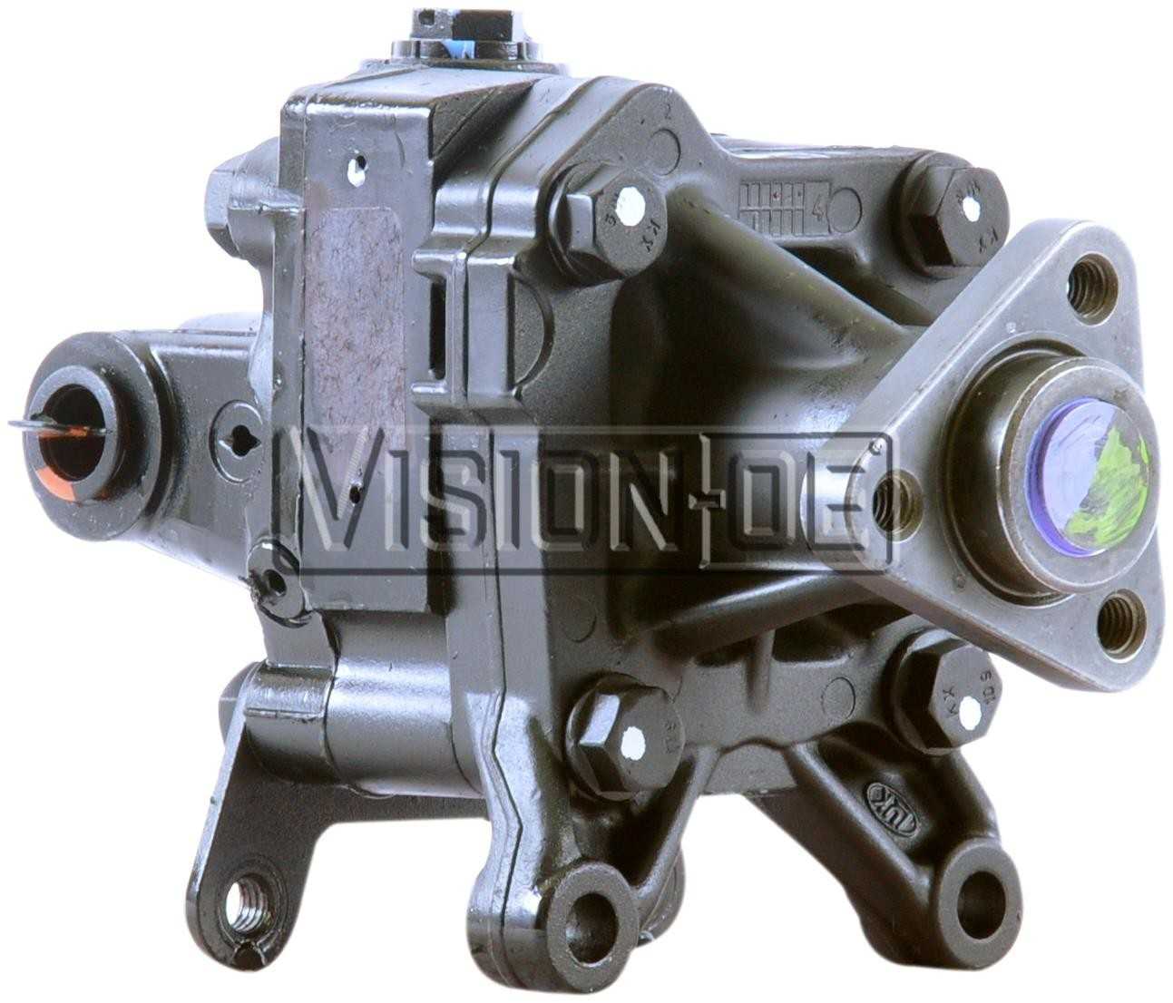 Vision OE Remanufactured Power Steering Pump  top view frsport 990-0156