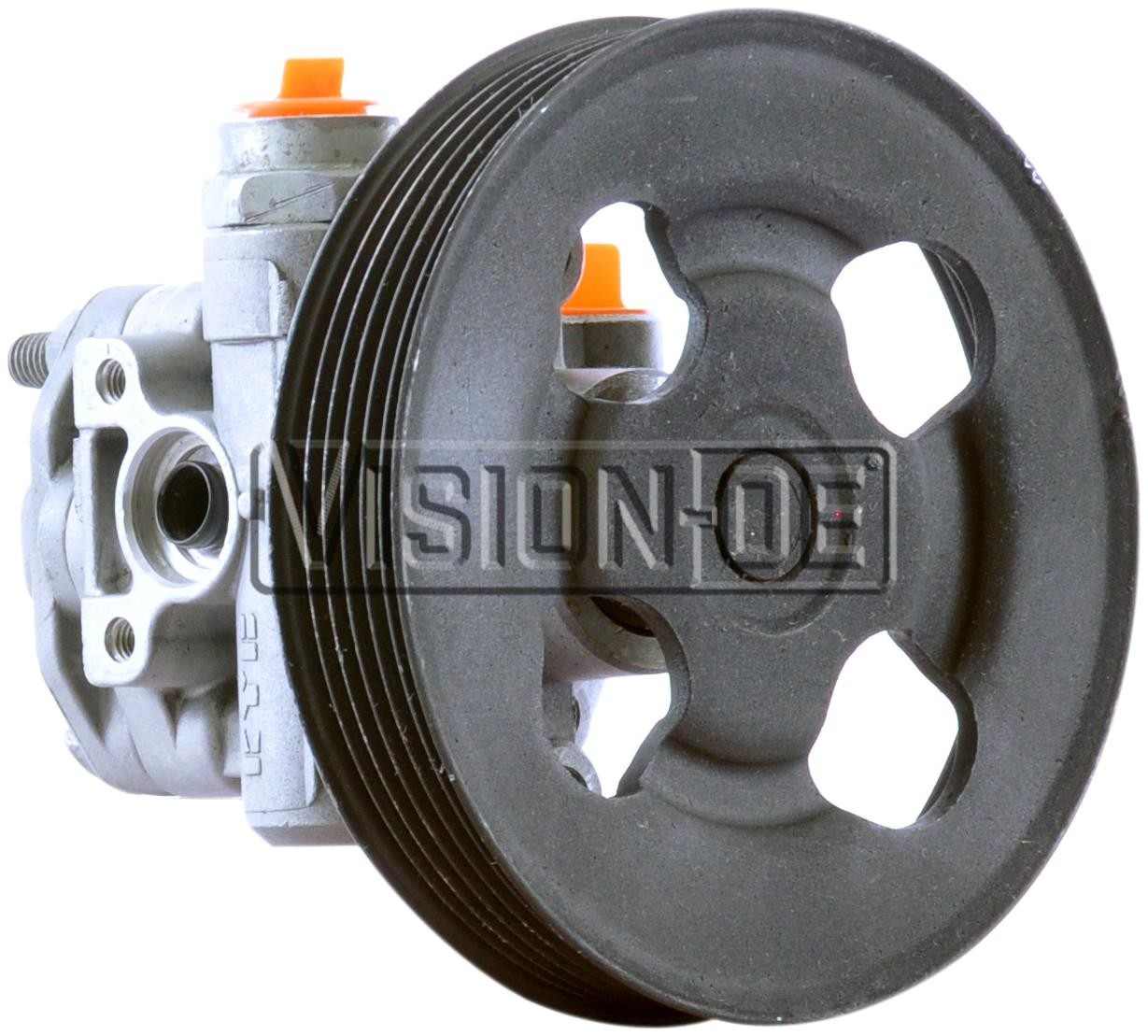 Vision OE Remanufactured Power Steering Pump  top view frsport 990-0181