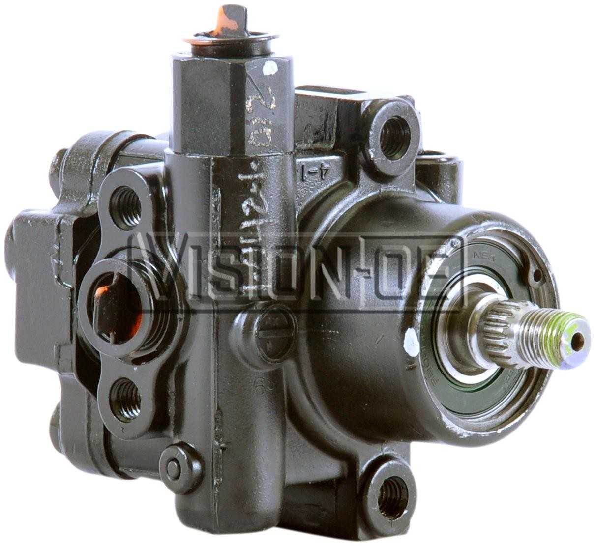 BBB Industries Remanufactured Power Steering Pump  top view frsport 990-0198