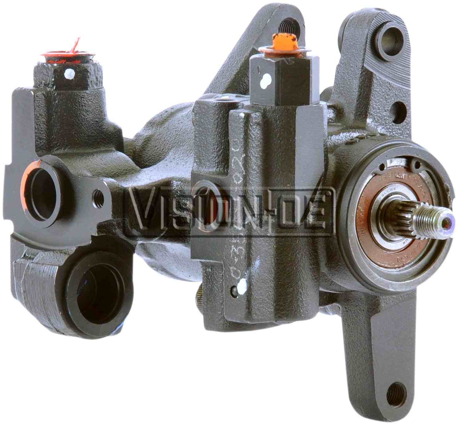 Vision OE Remanufactured Power Steering Pump  top view frsport 990-0212