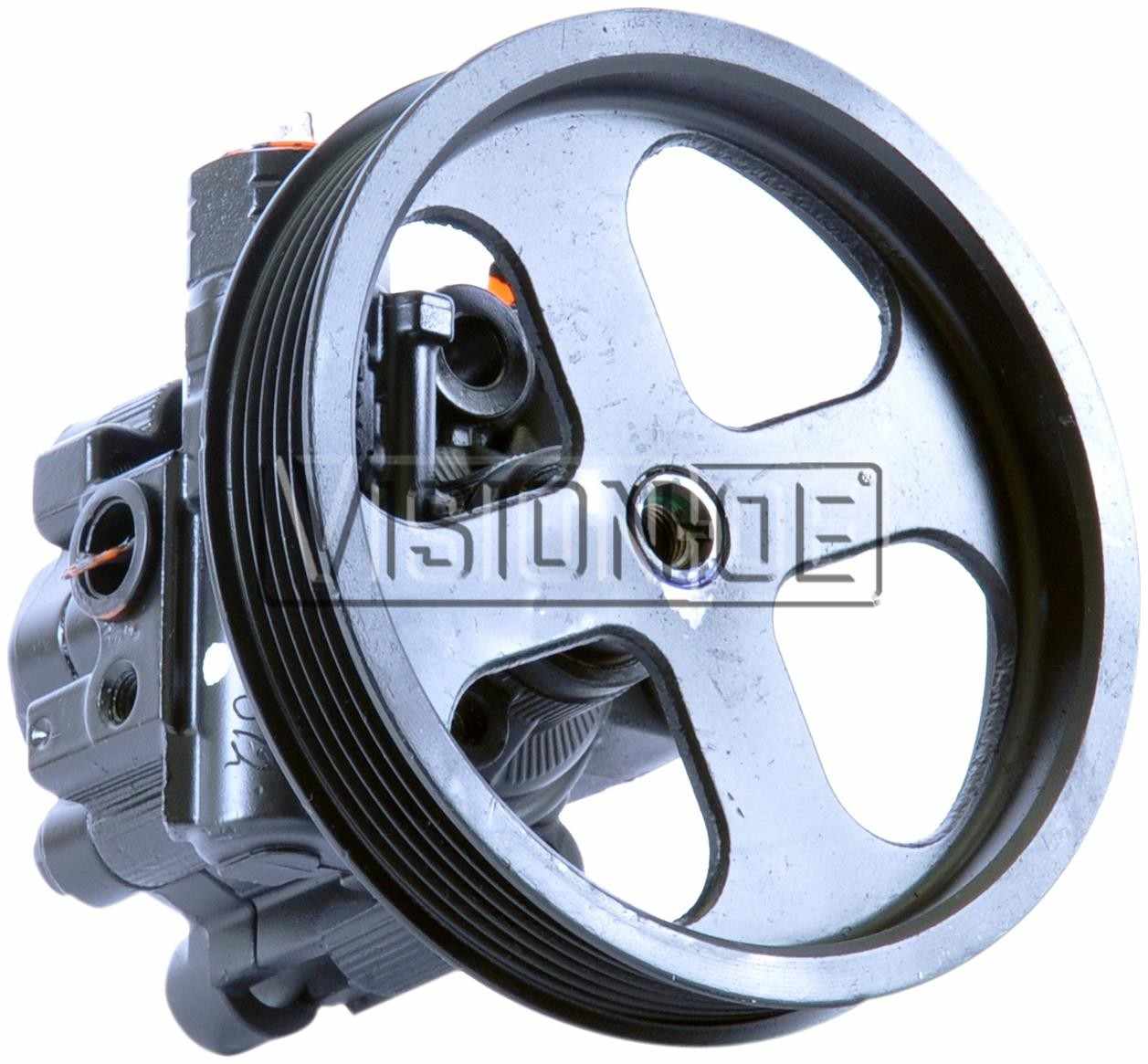 BBB Industries Remanufactured Power Steering Pump  top view frsport 990-0221