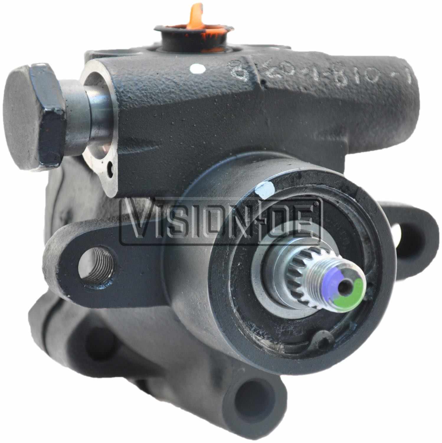 BBB Industries Remanufactured Power Steering Pump  top view frsport 990-0380