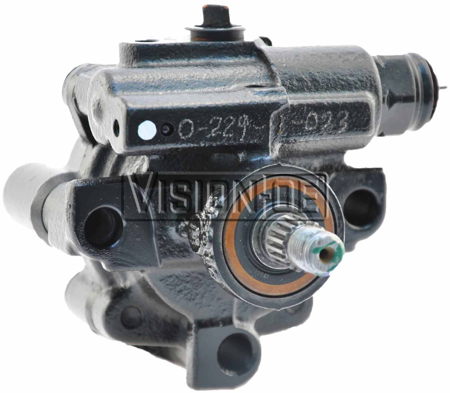 BBB Industries Remanufactured Power Steering Pump  top view frsport 990-0401