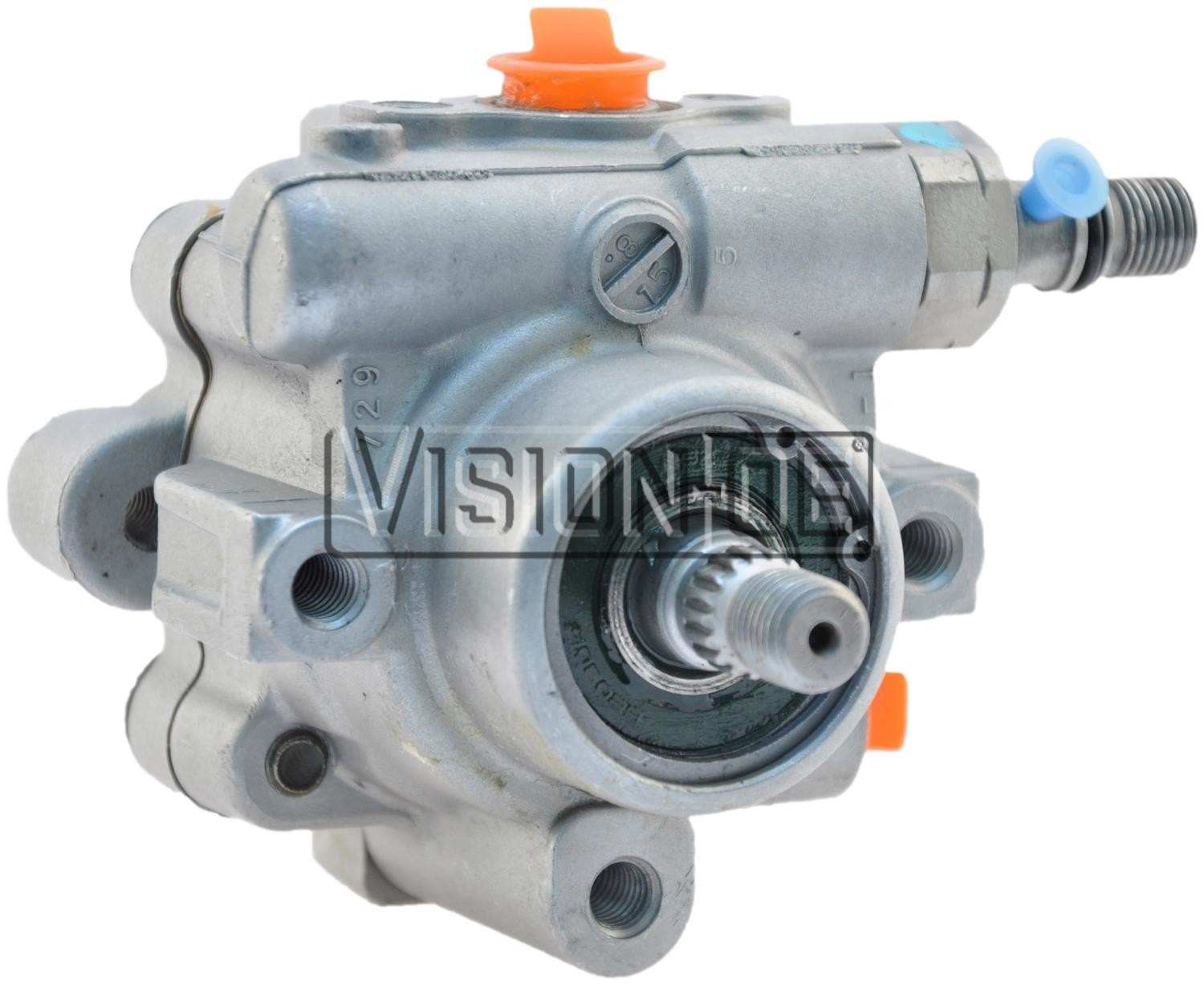 Vision OE Remanufactured Power Steering Pump  top view frsport 990-0429