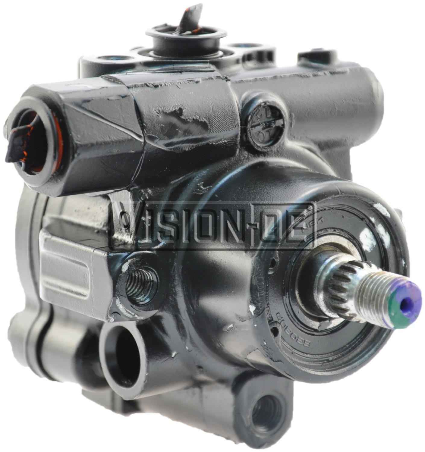 BBB Industries Remanufactured Power Steering Pump  top view frsport 990-0443