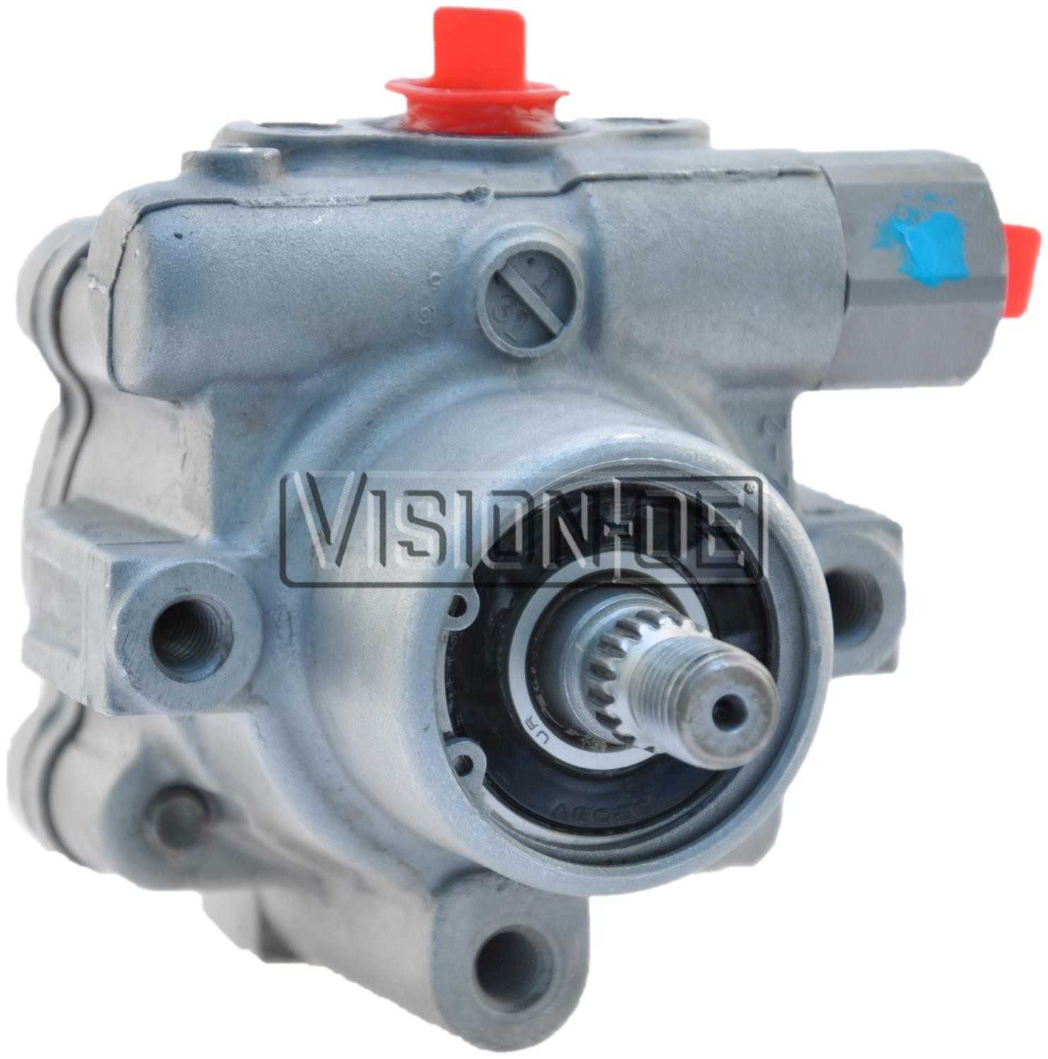 BBB Industries Remanufactured Power Steering Pump  top view frsport 990-0453