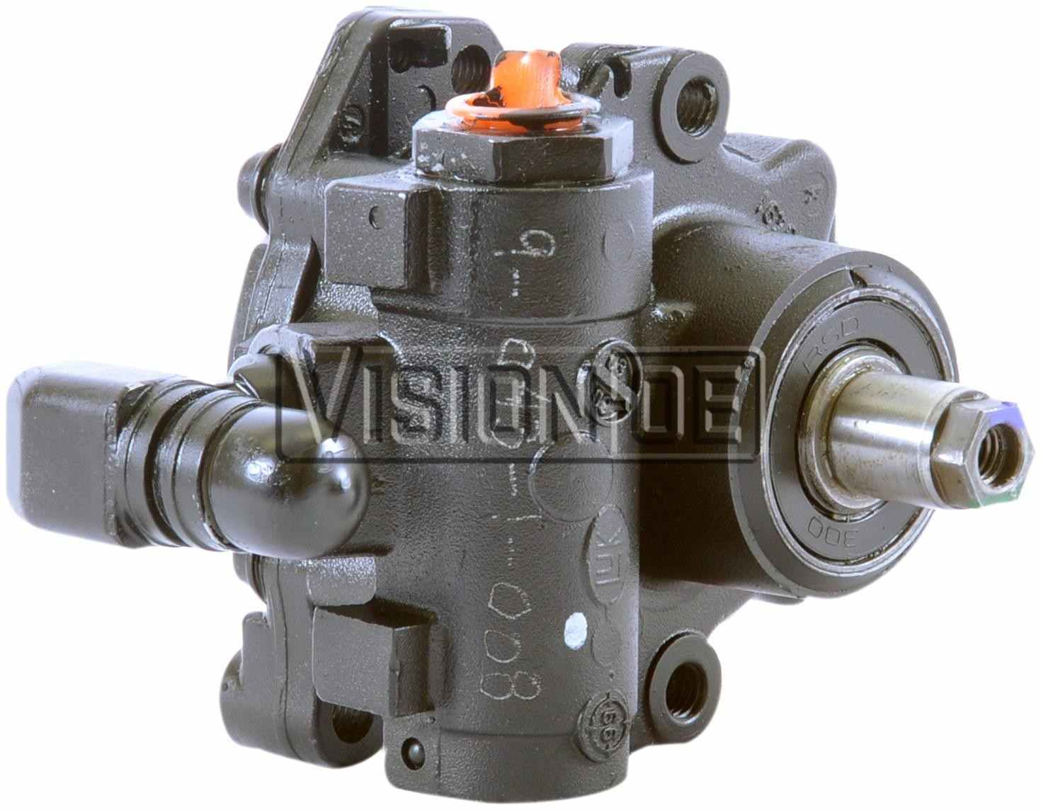 BBB Industries Remanufactured Power Steering Pump  top view frsport 990-0488