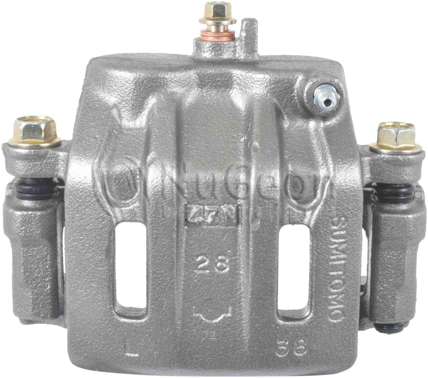 BBB Industries Remanufactured Disc Brake Caliper  top view frsport 99-00605A