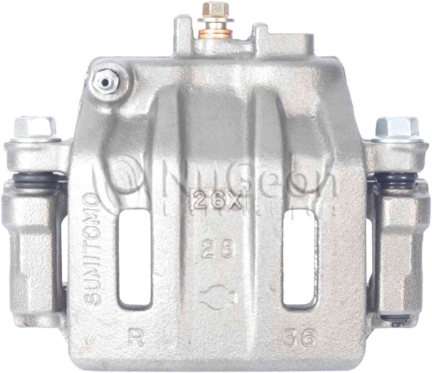 BBB Industries Remanufactured Disc Brake Caliper  top view frsport 99-00605B