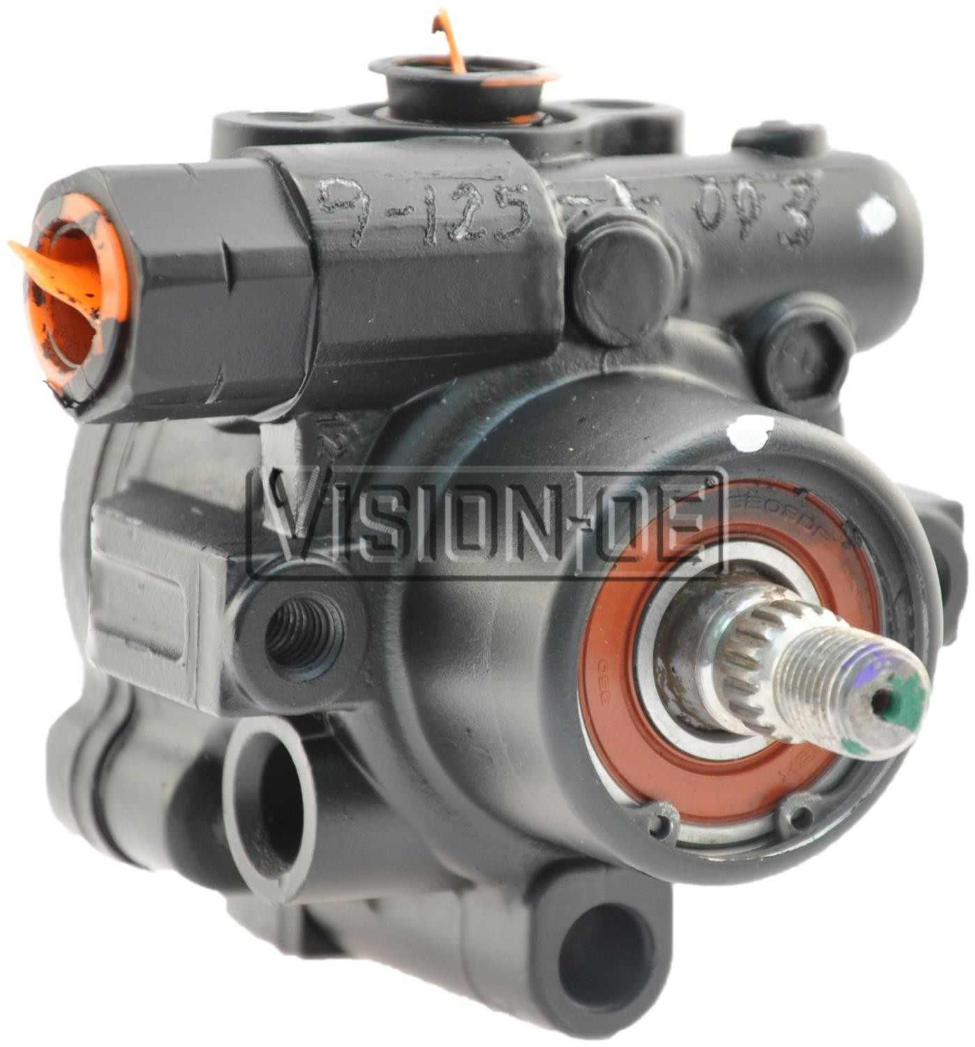 BBB Industries Remanufactured Power Steering Pump  top view frsport 990-0644