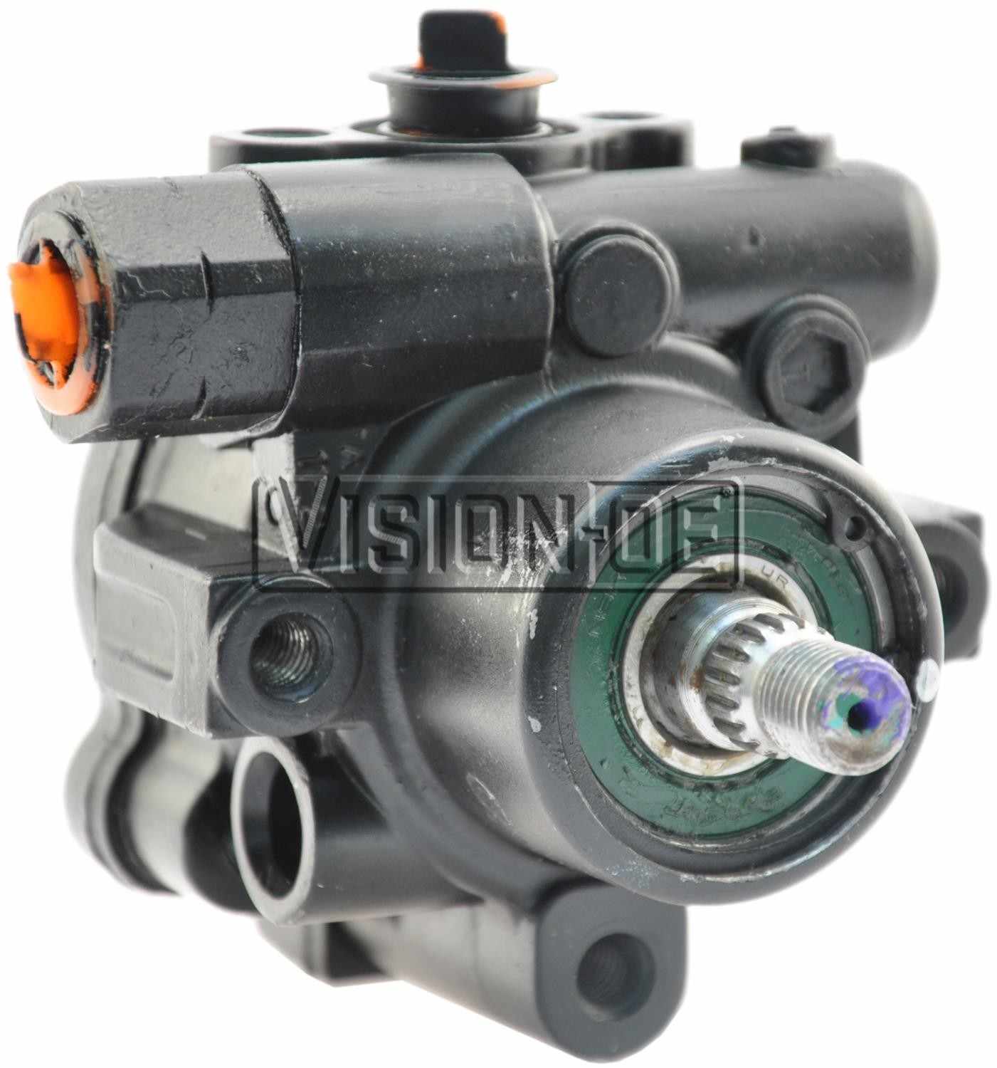 Vision OE Remanufactured Power Steering Pump  top view frsport 990-0662