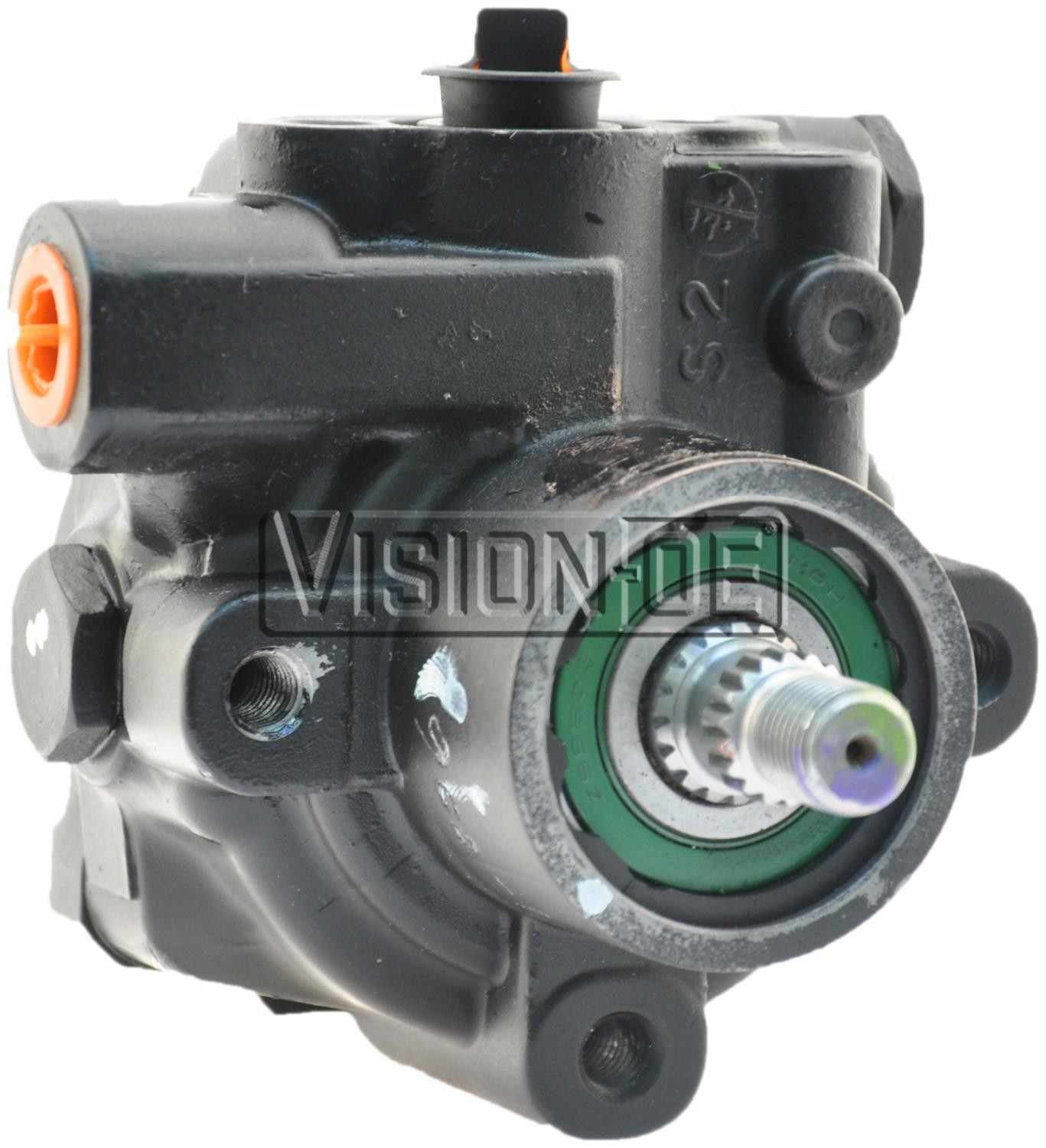 BBB Industries Remanufactured Power Steering Pump  top view frsport 990-0665