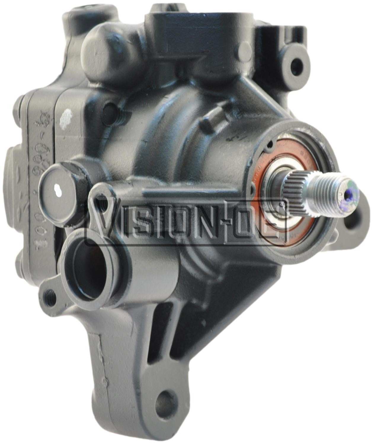 Vision OE Remanufactured Power Steering Pump  top view frsport 990-0671