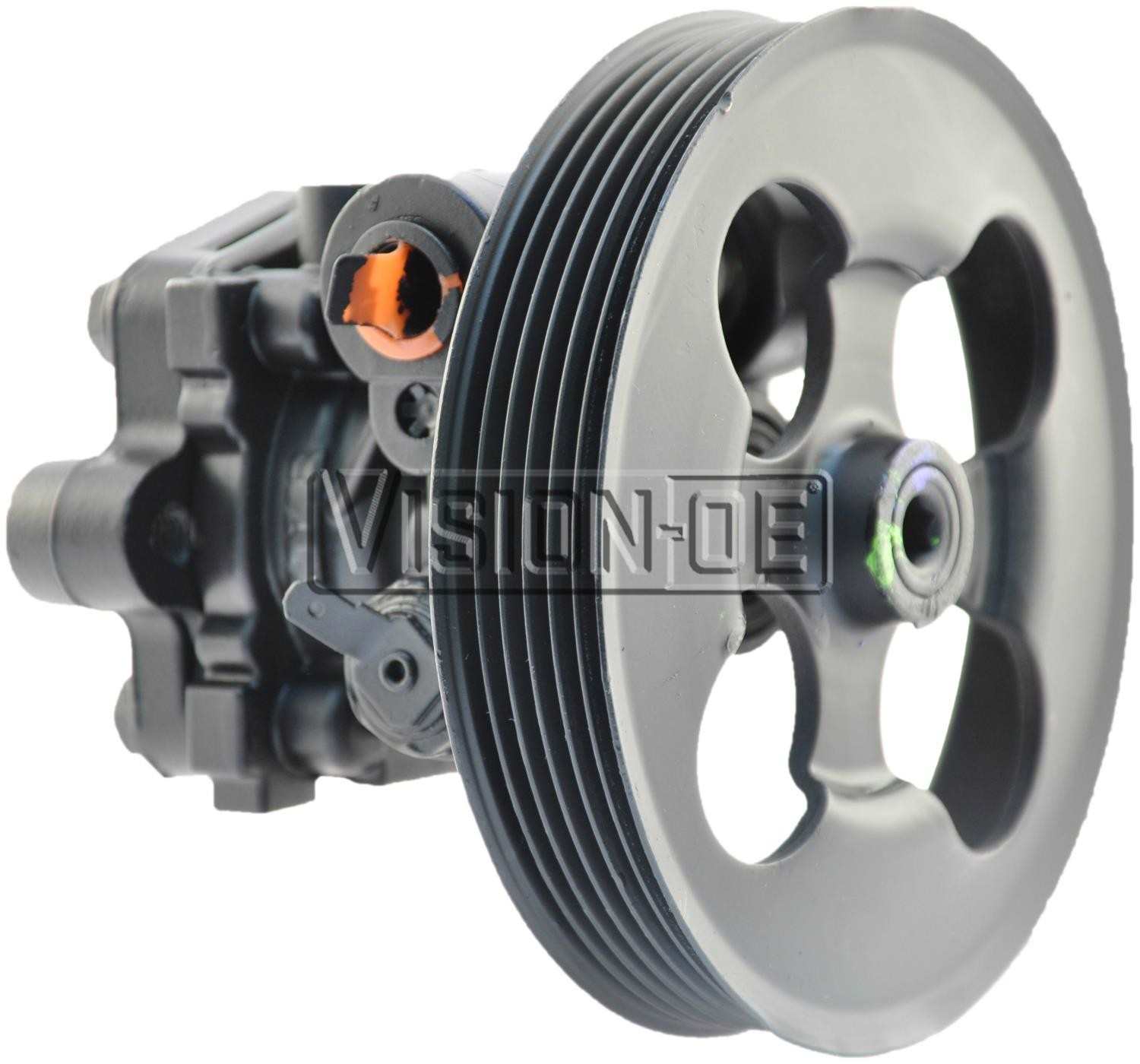 BBB Industries Remanufactured Power Steering Pump  top view frsport 990-0674