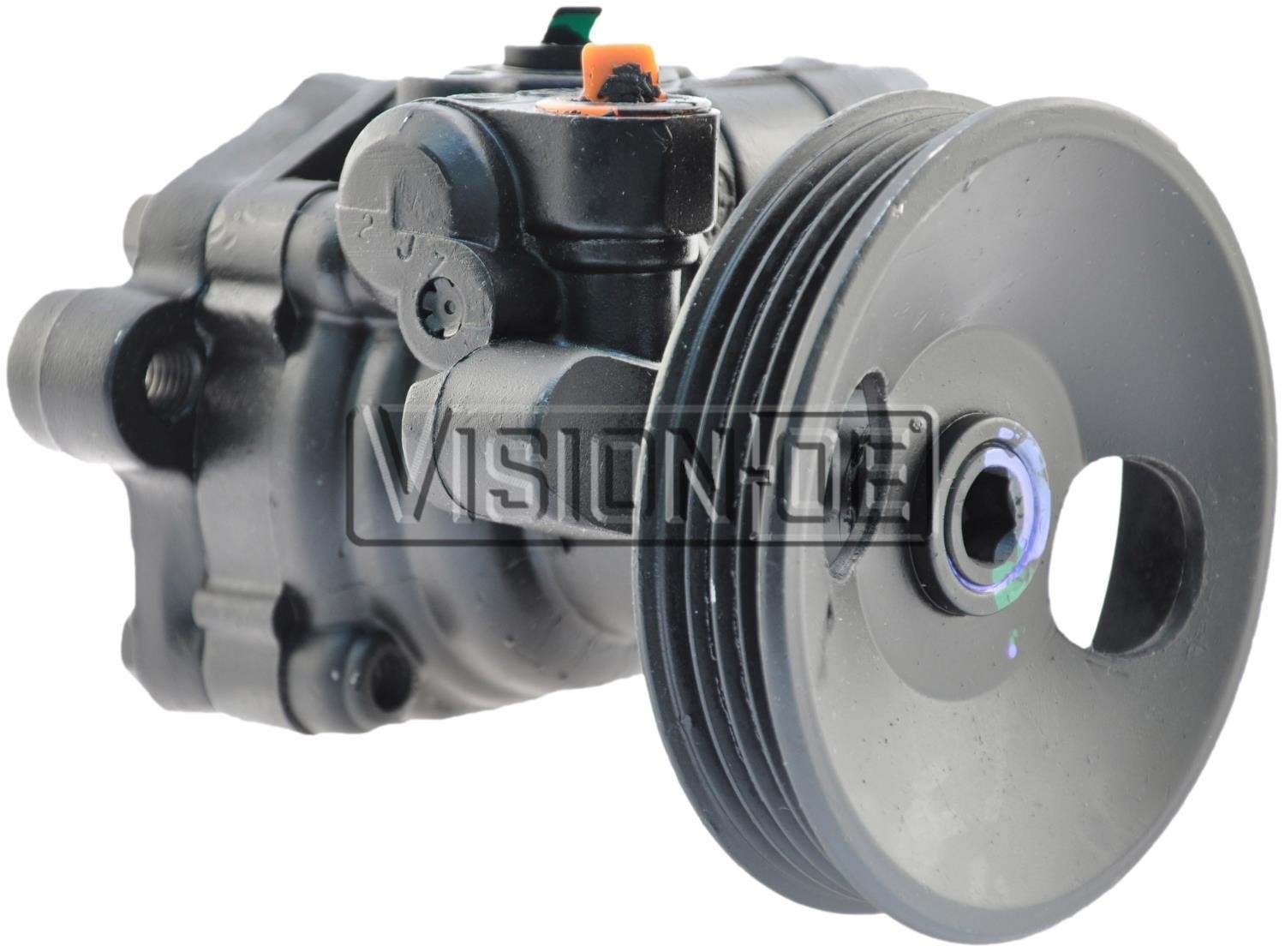 Vision OE Remanufactured Power Steering Pump  top view frsport 990-0678