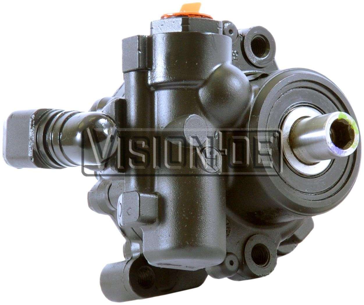 Vision OE Remanufactured Power Steering Pump  top view frsport 990-0695