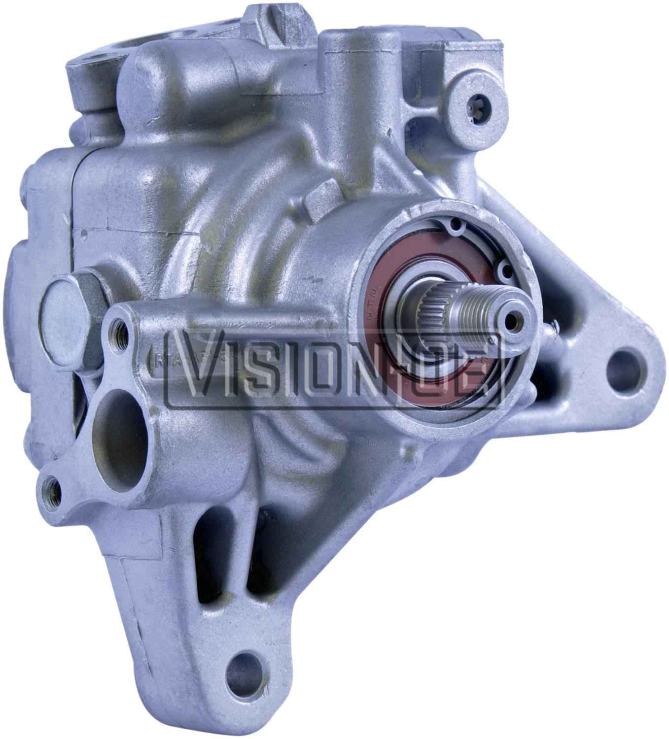 Vision OE Remanufactured Power Steering Pump  top view frsport 990-0710