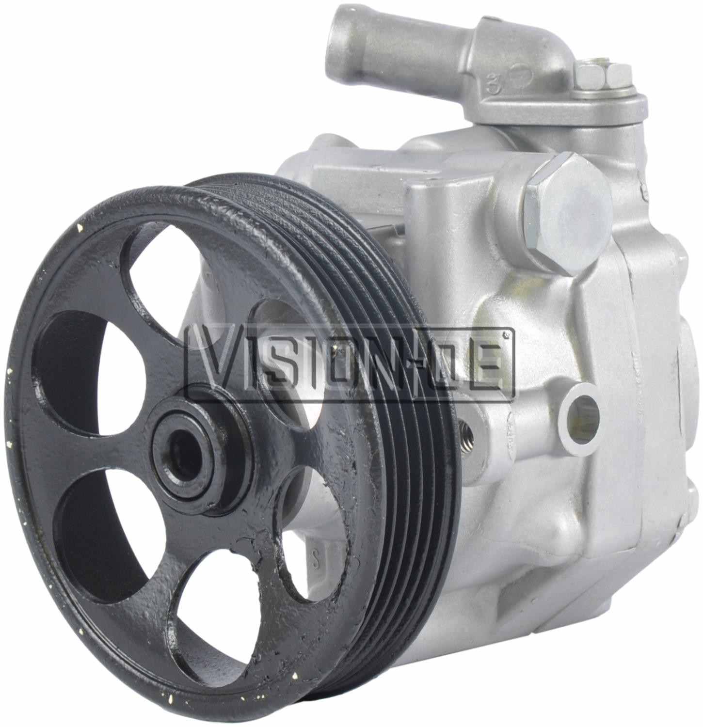 Vision OE Remanufactured Power Steering Pump  top view frsport 990-0763