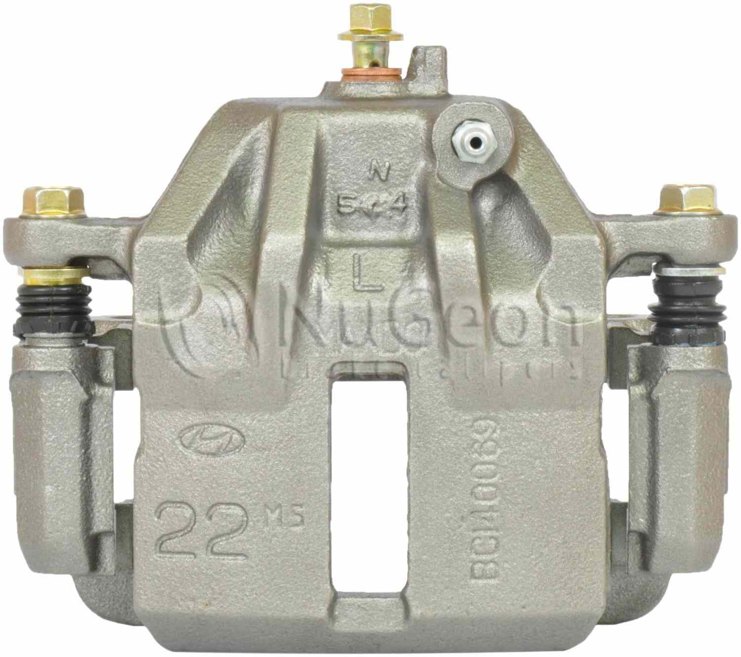 BBB Industries Remanufactured Disc Brake Caliper  top view frsport 99-00818A