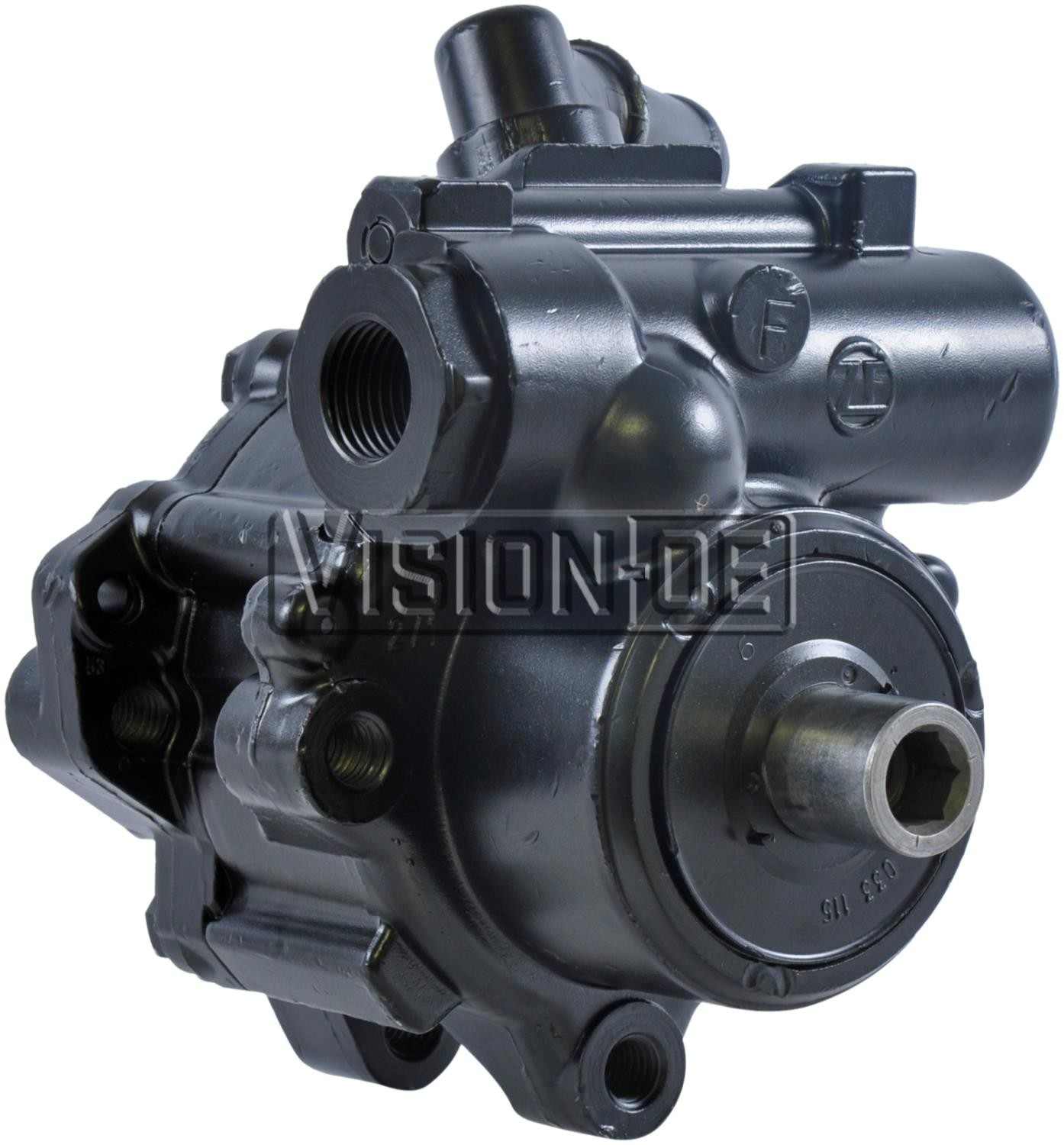 BBB Industries Remanufactured Power Steering Pump  top view frsport 990-0866