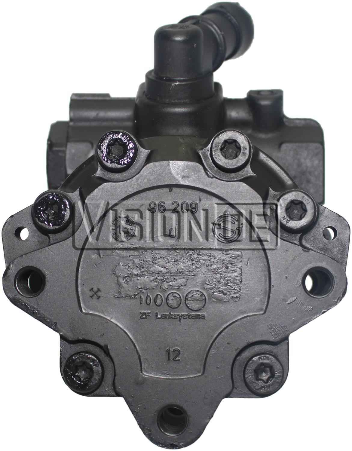 Vision OE Remanufactured Power Steering Pump  top view frsport 990-0948