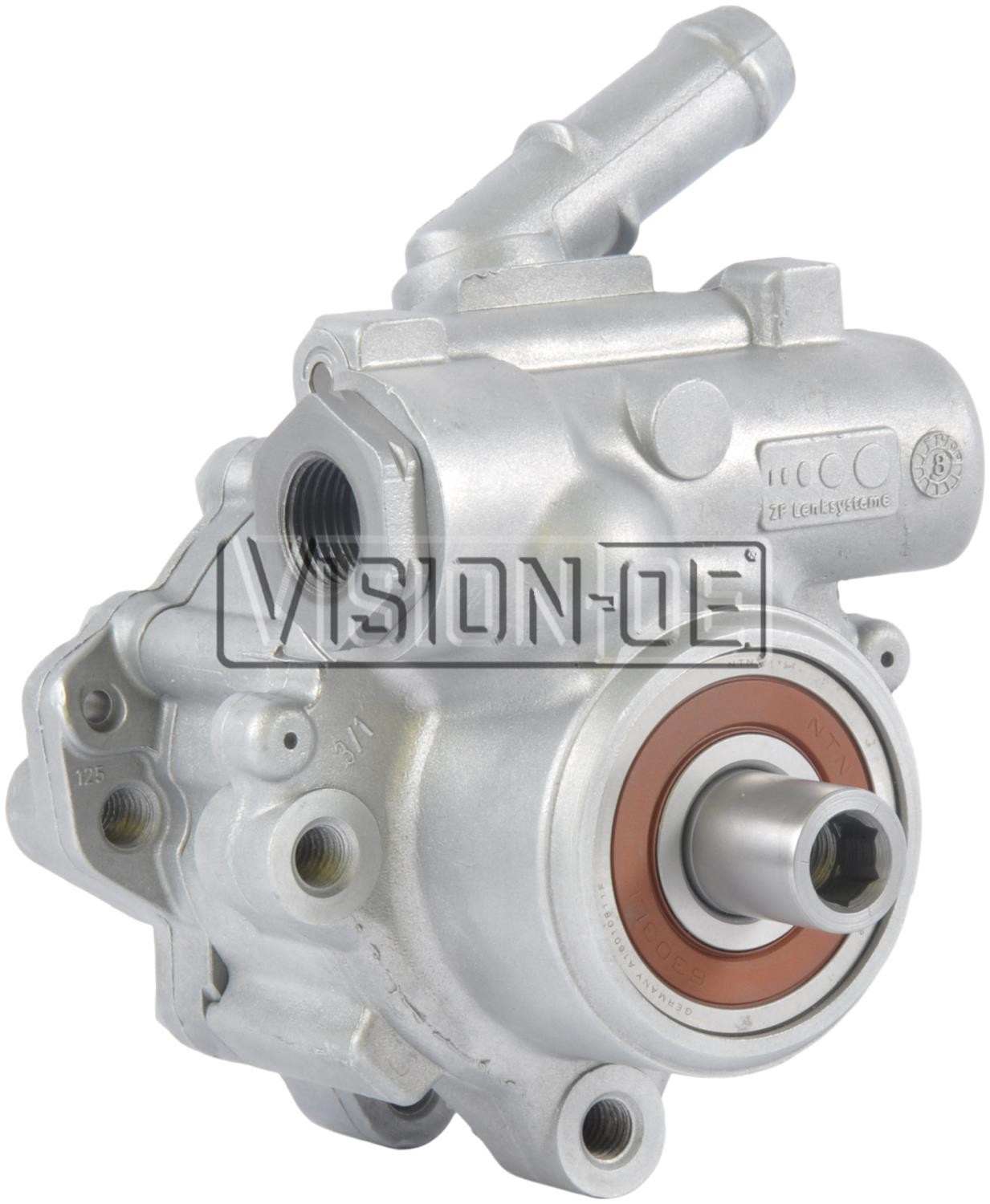 BBB Industries Remanufactured Power Steering Pump  top view frsport 990-1086