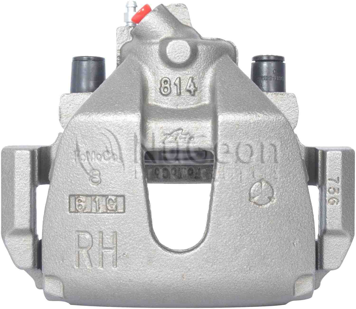 BBB Industries Remanufactured Disc Brake Caliper  top view frsport 99-01189B