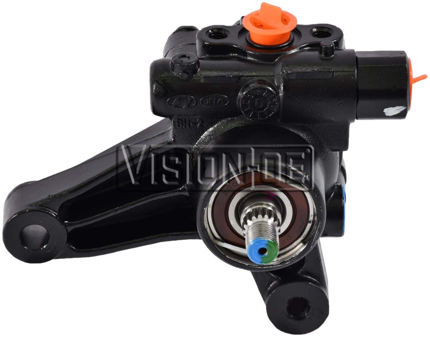 BBB Industries Remanufactured Power Steering Pump  top view frsport 990-1196